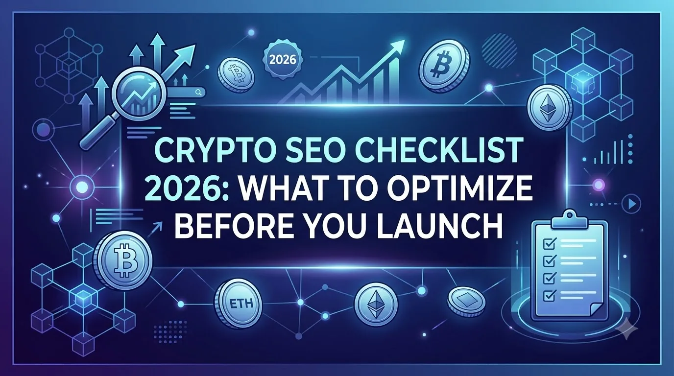 Crypto SEO Checklist 2026: What to Optimize Before You Launch