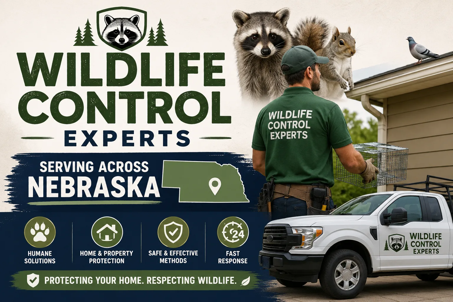 Wildlife Control in Omaha, NE: Safe and Effective Solutions for Unwanted Wildlife