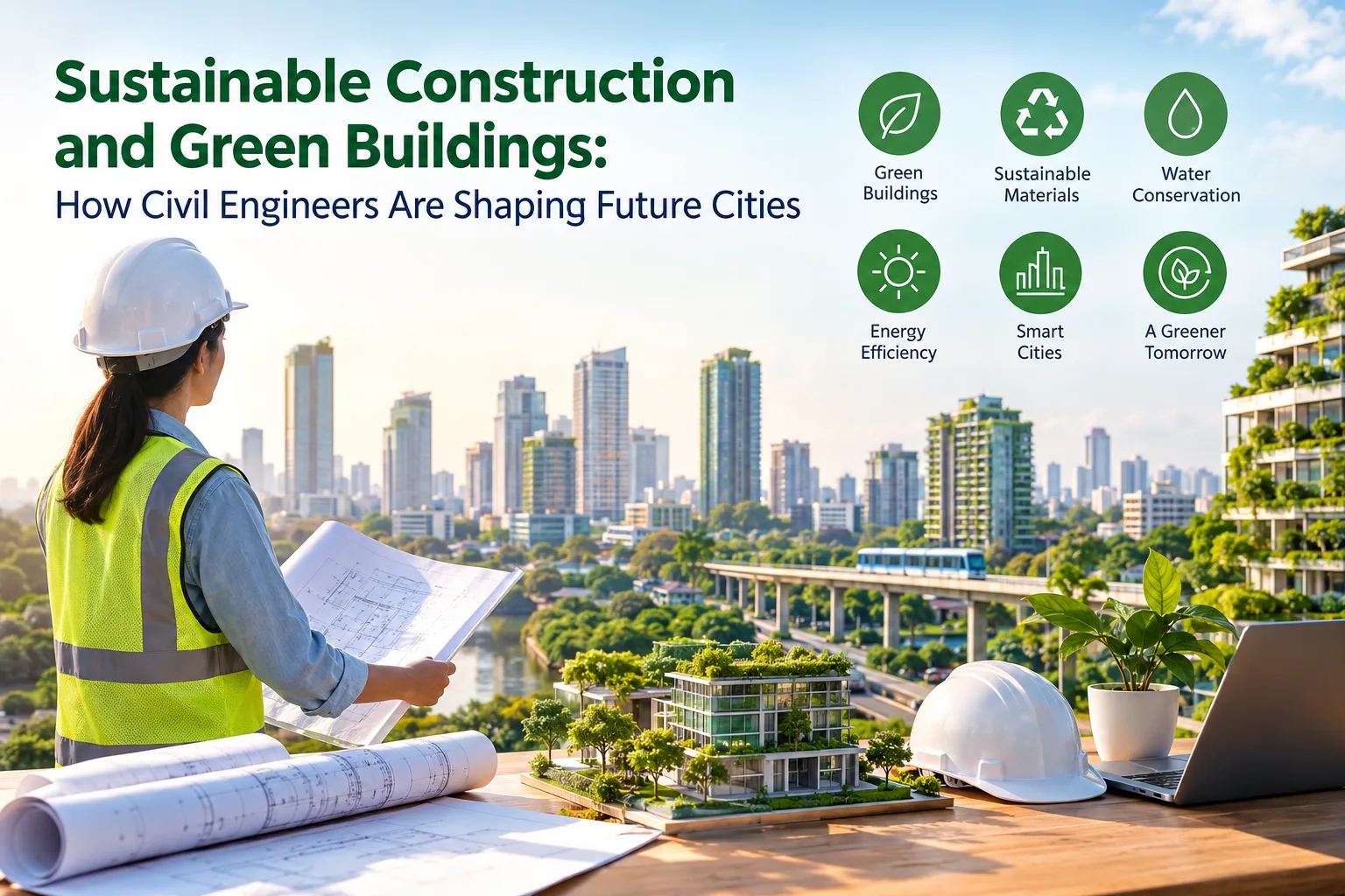 Sustainable Construction and Green Buildings: How Civil Engineers Are Shaping Future Cities