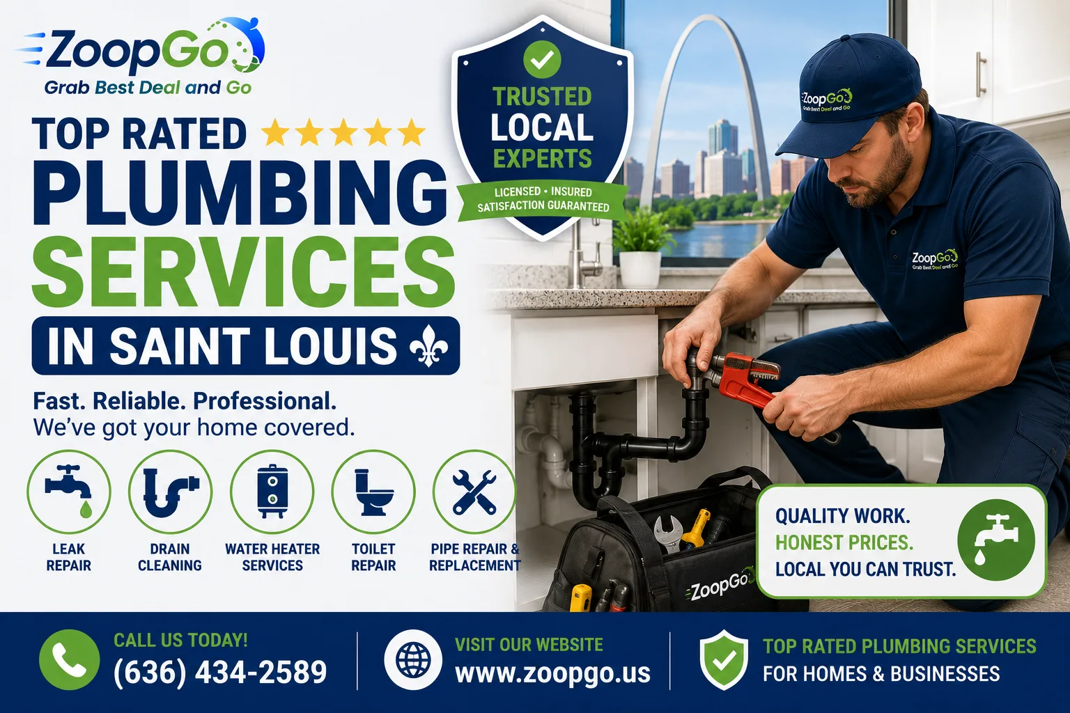 Local Plumbing Services in Saint Louis: Save Time & Money