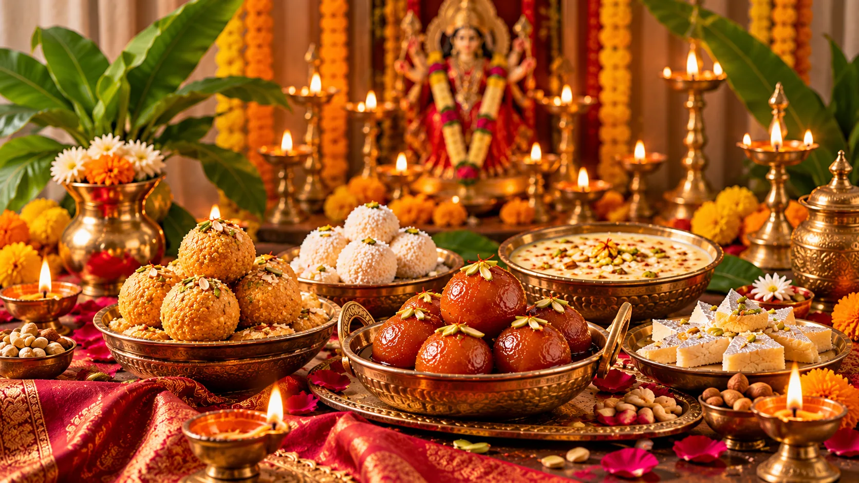 Navratri Sweet Preparations with 777: Festive Treats for Family Celebrations