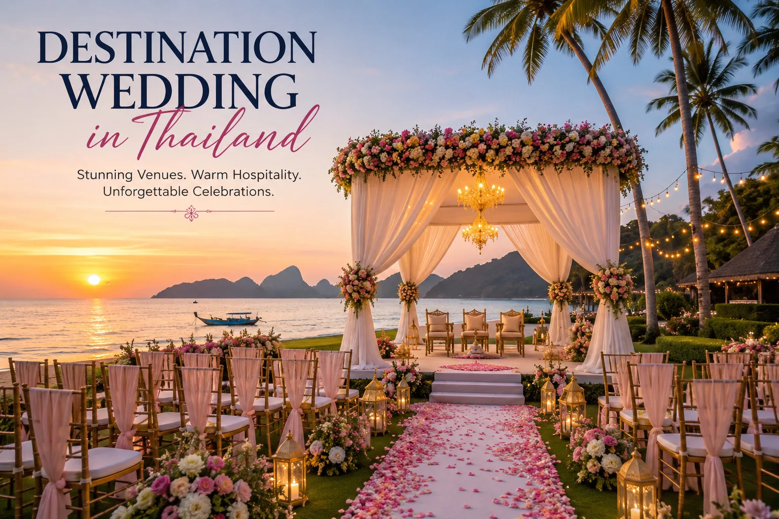 Thailand Weddings: Planning a Destination Celebration That Combines Tropical Beauty and Timeless Traditions