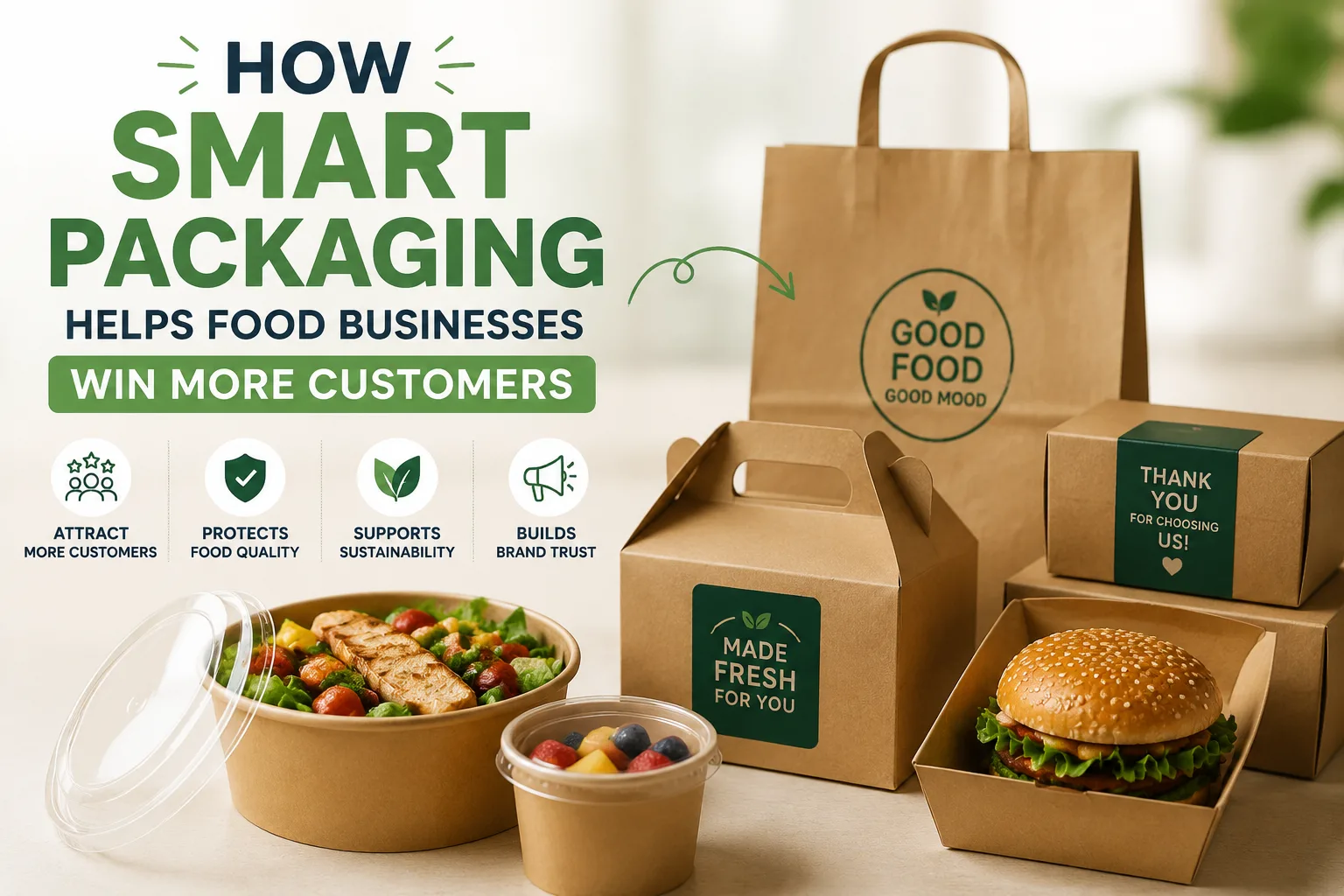 How Smart Packaging Helps Food Businesses Win More Customers