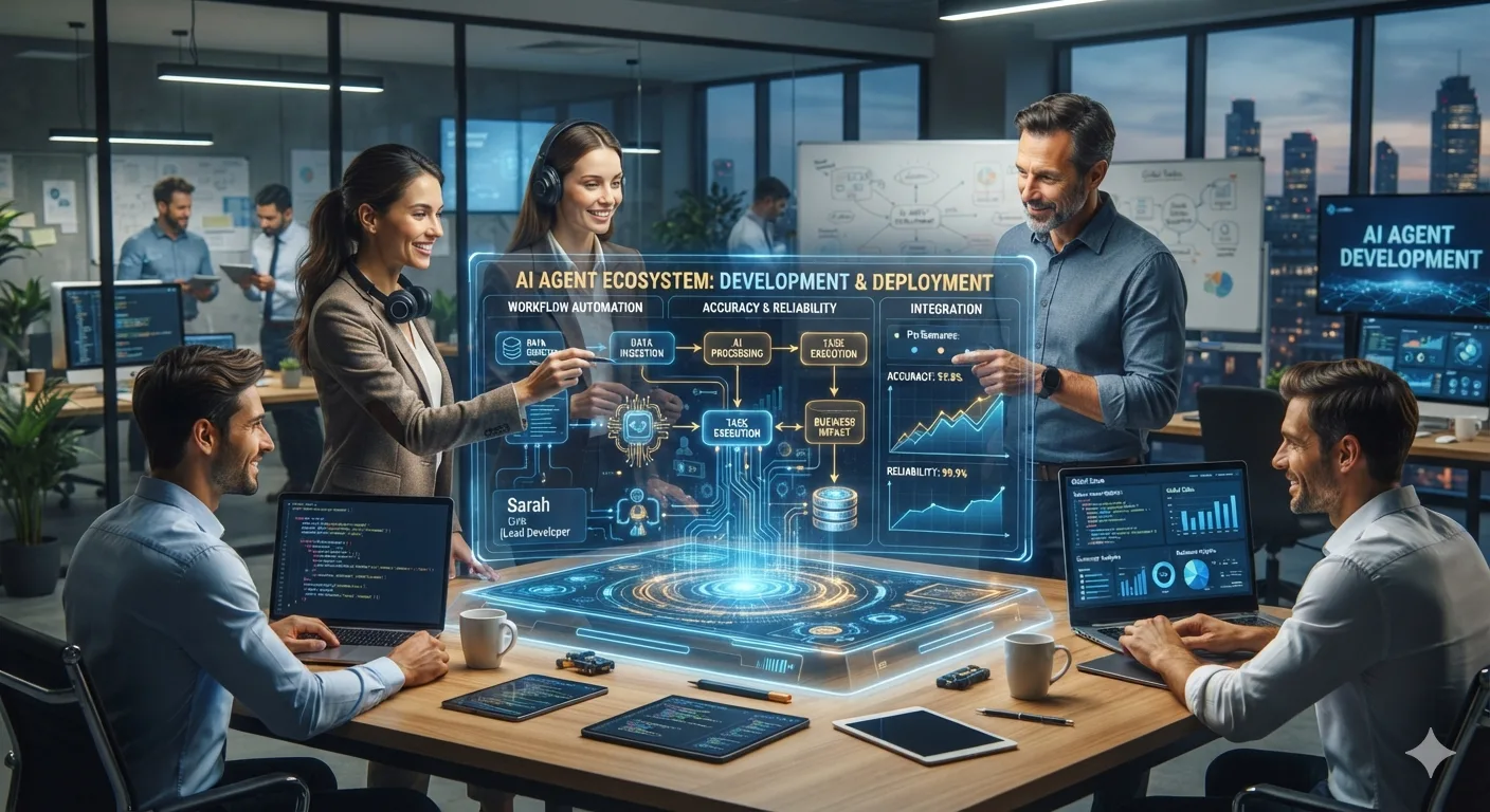 Leading AI Agent Development Companies Improving Business Productivity With AI