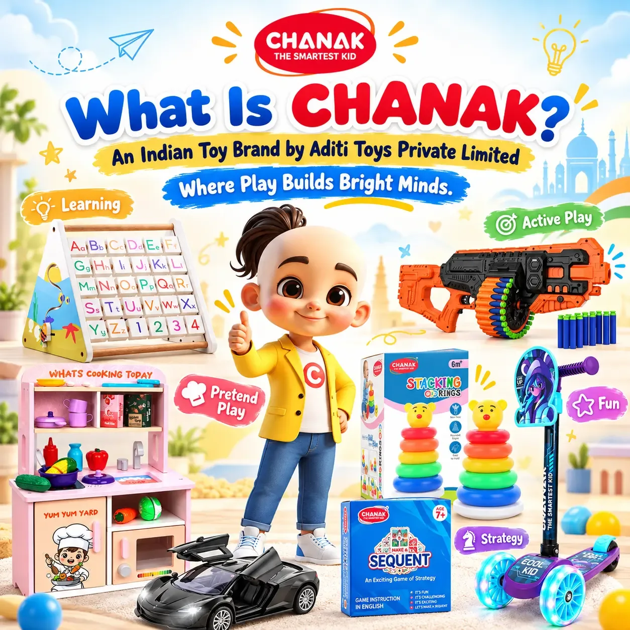 What Is CHANAK? An Indian Toy Brand by Aditi Toys Private Limited