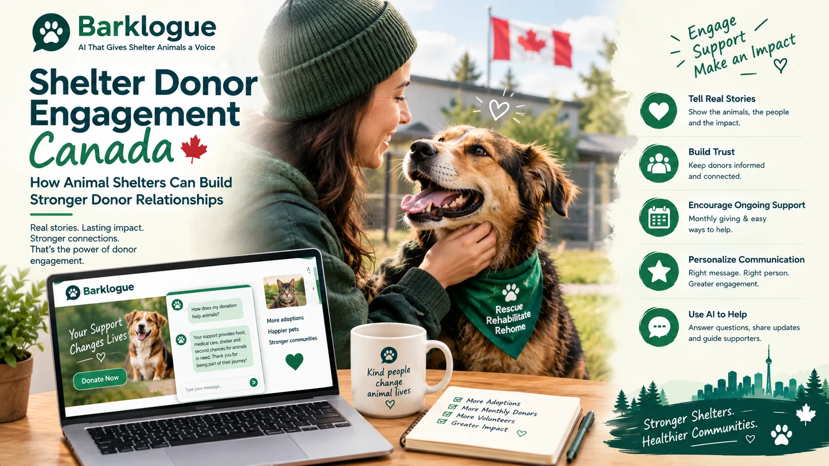 Shelter Donor Engagement Canada: How Animal Shelters Can Build Stronger Donor Relationships
