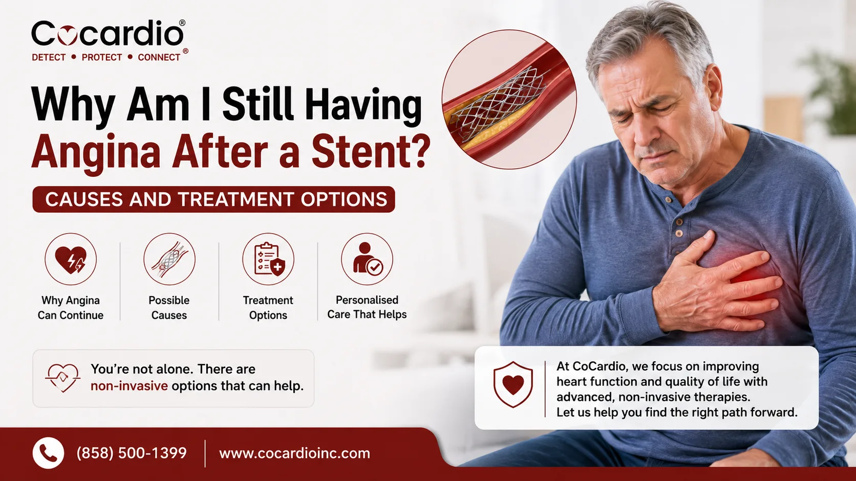 Why Am I Still Having Angina After a Stent? Causes and Treatment Options