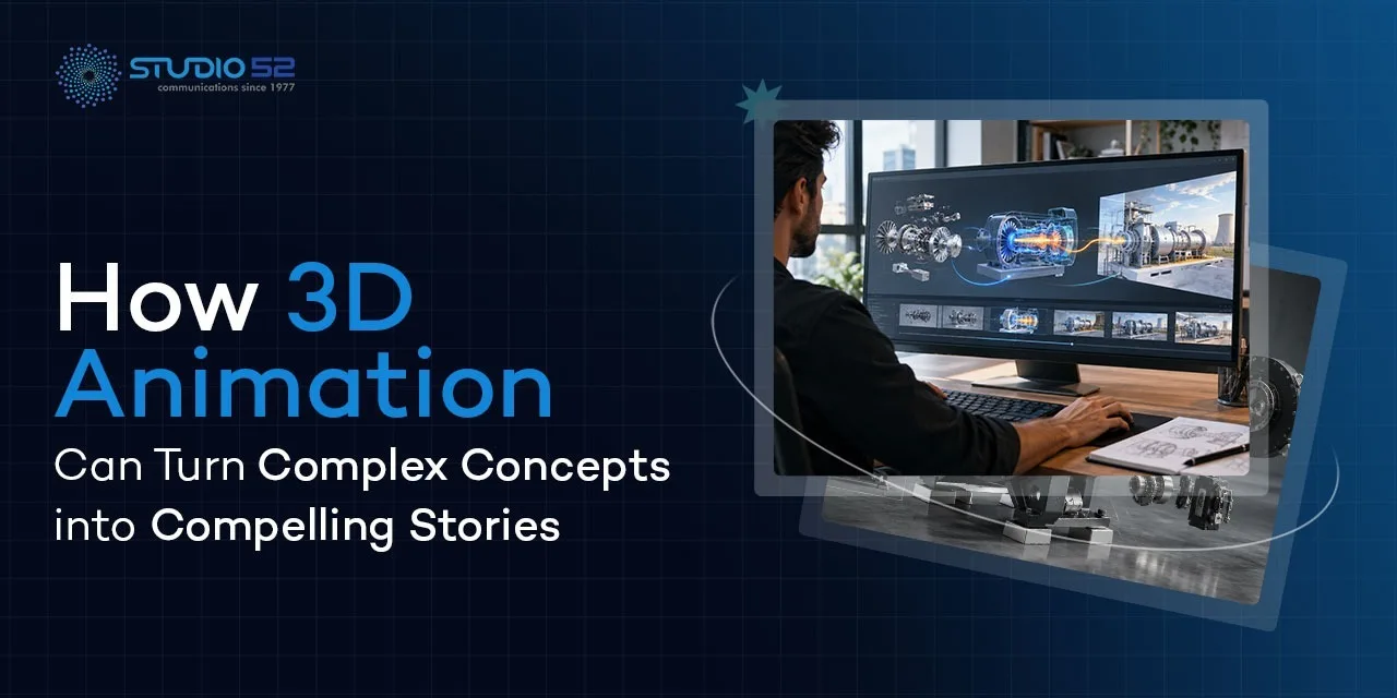 3D Simulation Videos for Complex Processes