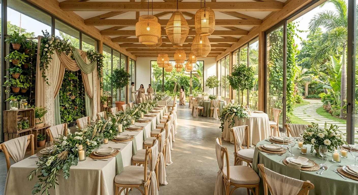 Natural Tones, Soft Details: How to Create an Eco-Chic Celebration in Vaishali