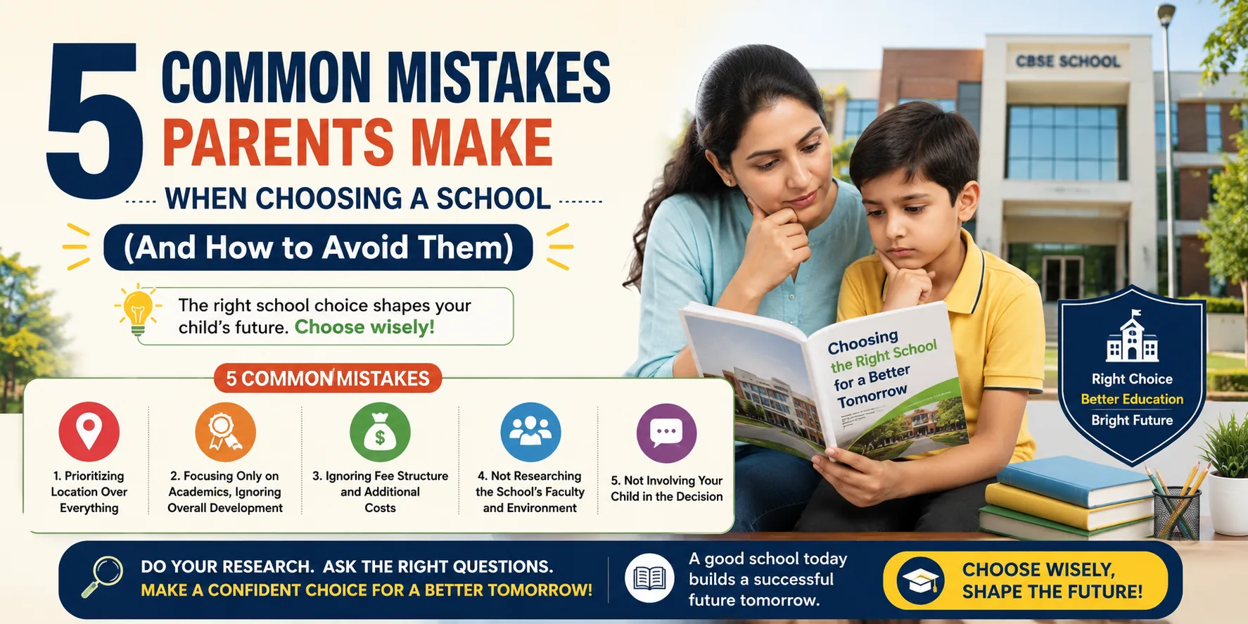 5 Common Mistakes Parents Make When Choosing a School (And How to Avoid Them)
