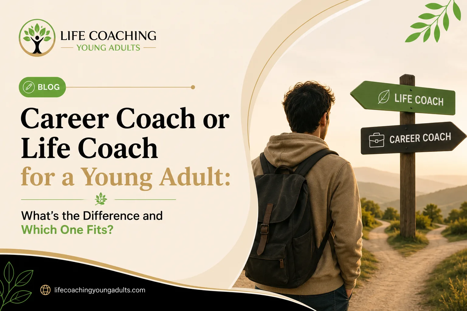 Career Coach or Life Coach for a Young Adult: What's the Difference and Which One Fits?