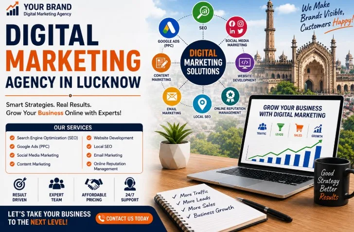 Digital Marketing Agency in Lucknow – Apne Business Ko Online Grow Karne Ki Complete Guide