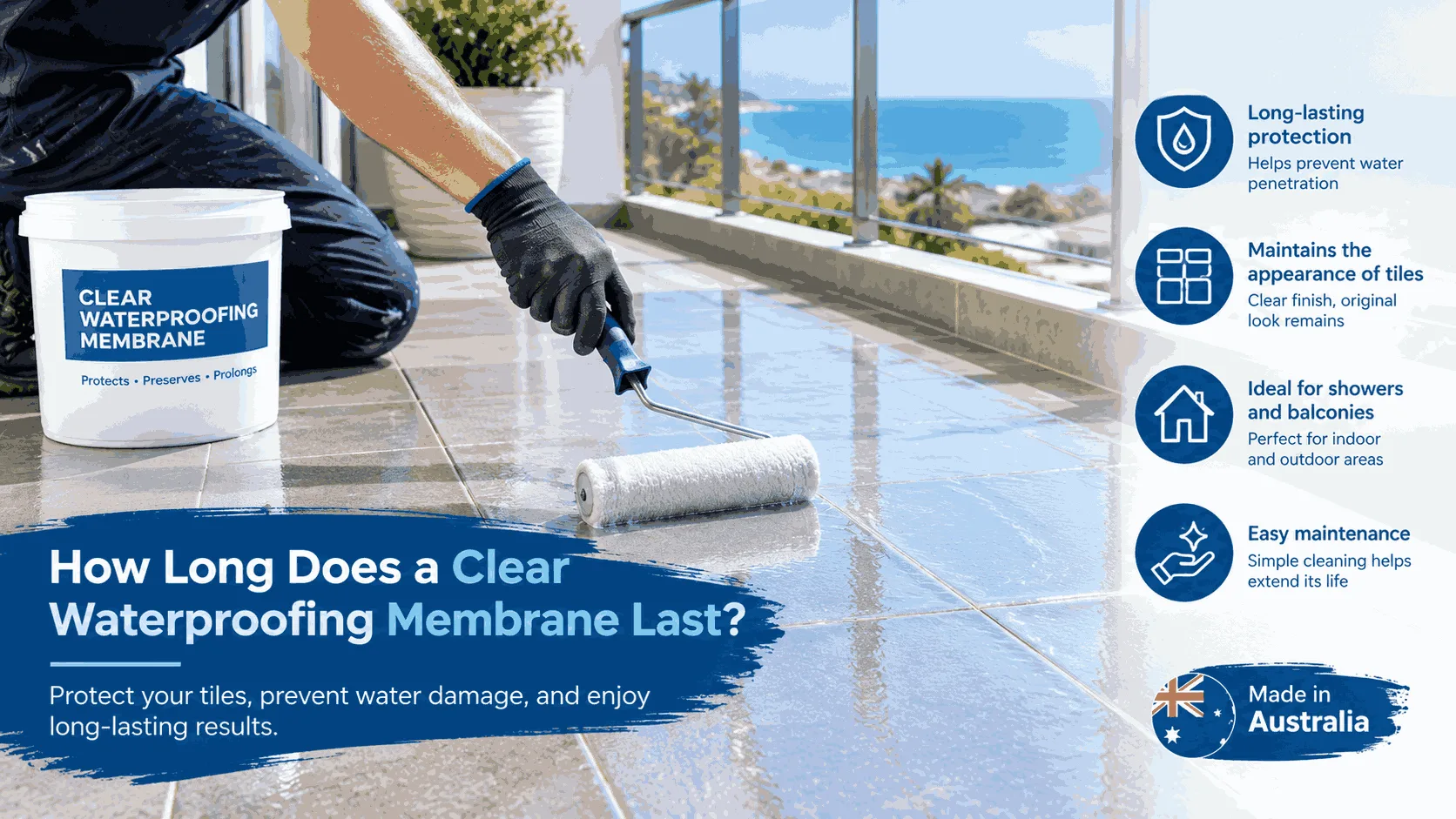 Can a Leaking Shower or Balcony Be Repaired Without Removing Tiles?