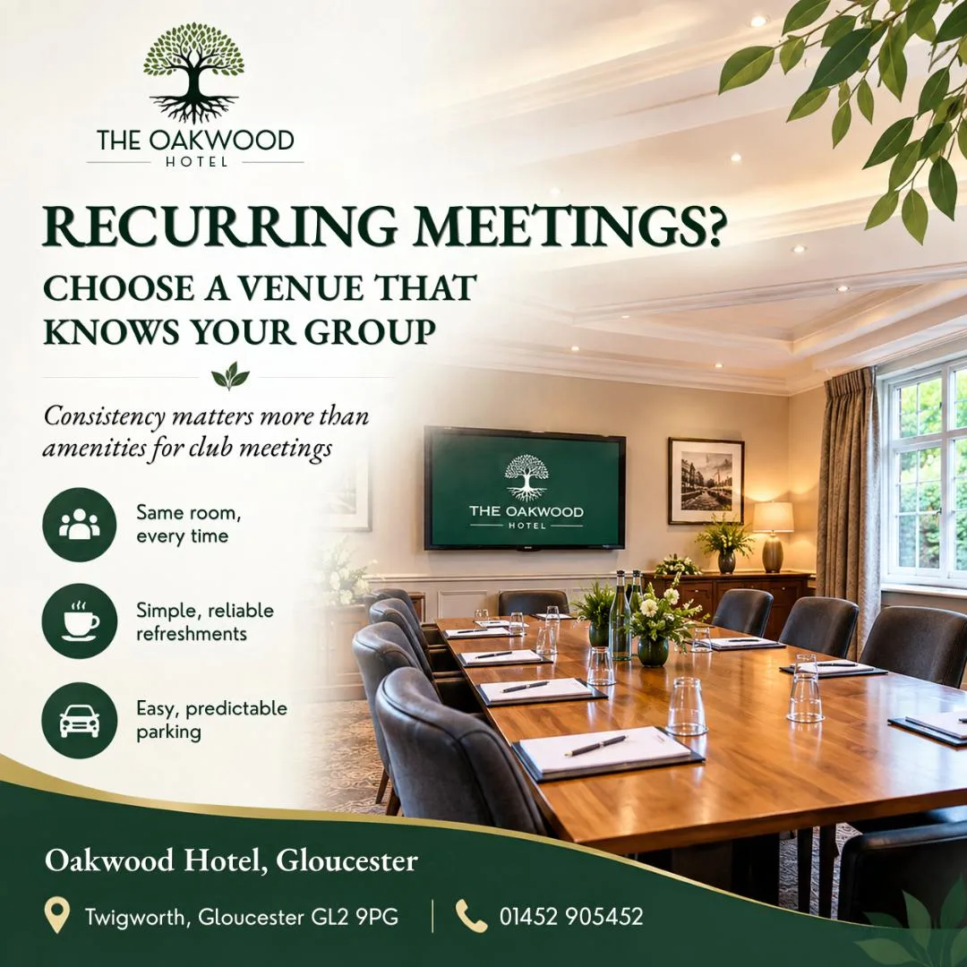 What Local Committees and Societies Should Look for in a Meeting Venue | Oakwood Hotel