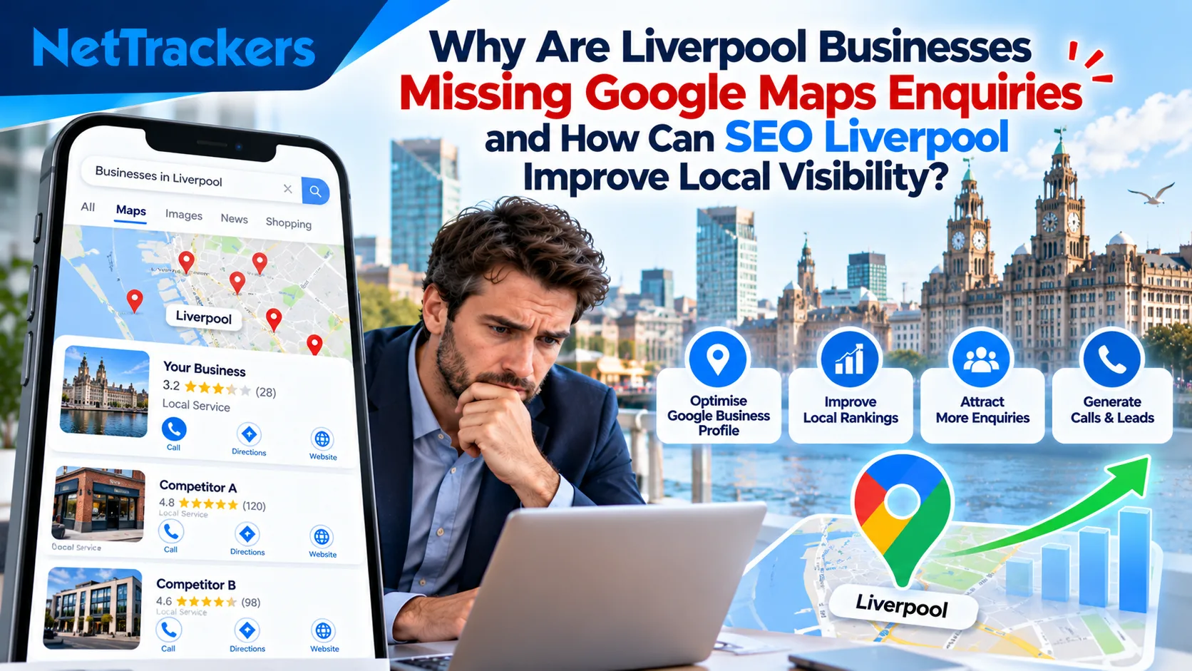 Why Are Liverpool Businesses Missing Google Maps Enquiries and How Can SEO Liverpool Improve Local Visibility?
