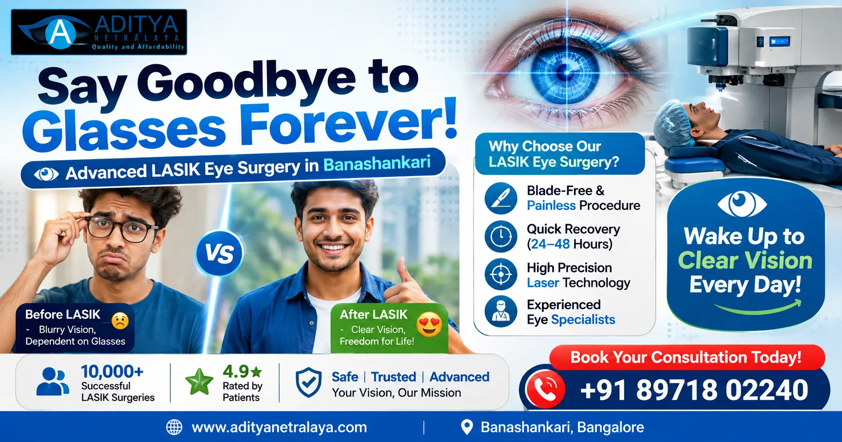 How to Choose the Right Eye Care Clinic in Banashankari for Your Family