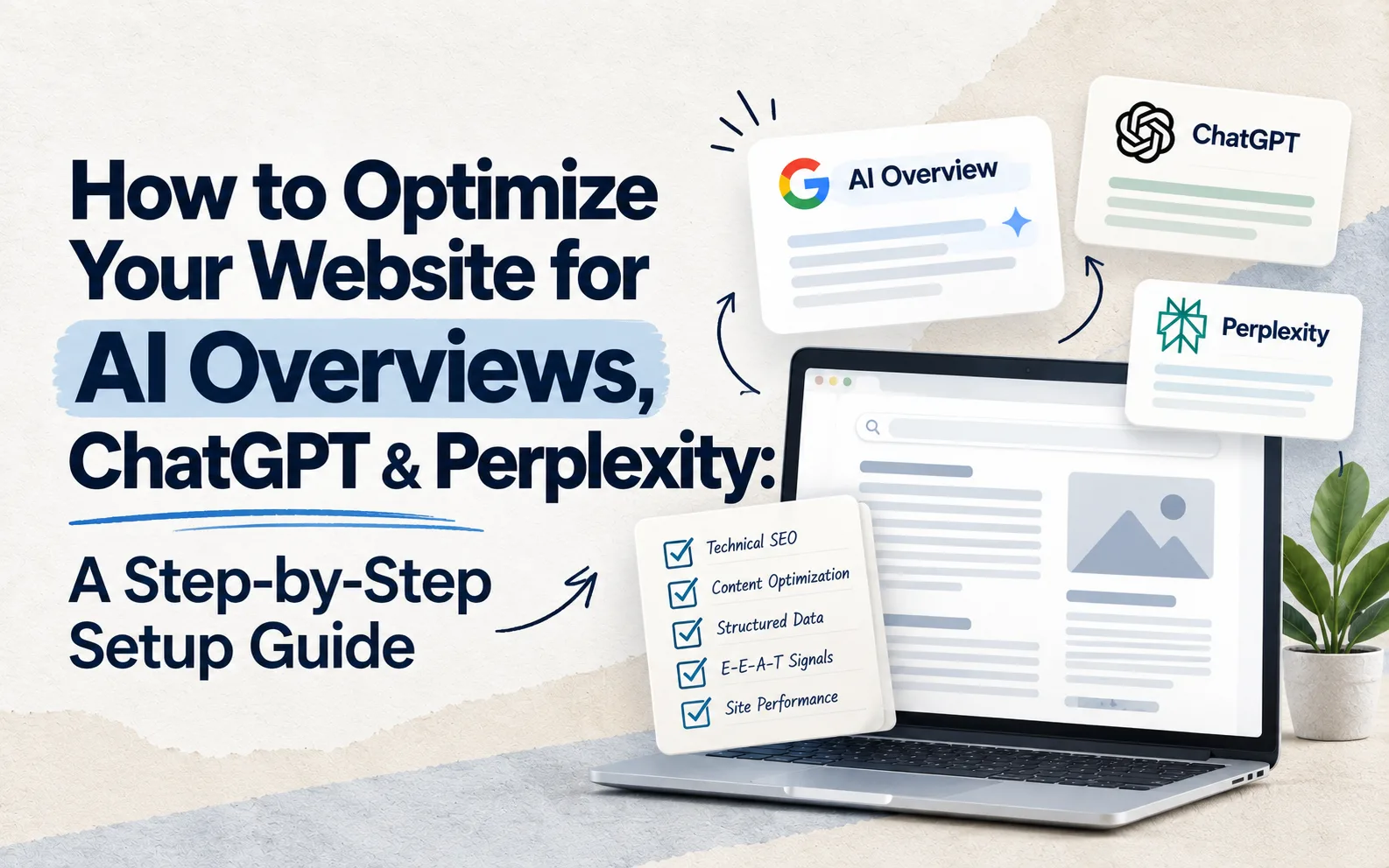 How to Optimize Your Website for AI Overviews, ChatGPT & Perplexity: A Step-by-Step Setup Guide