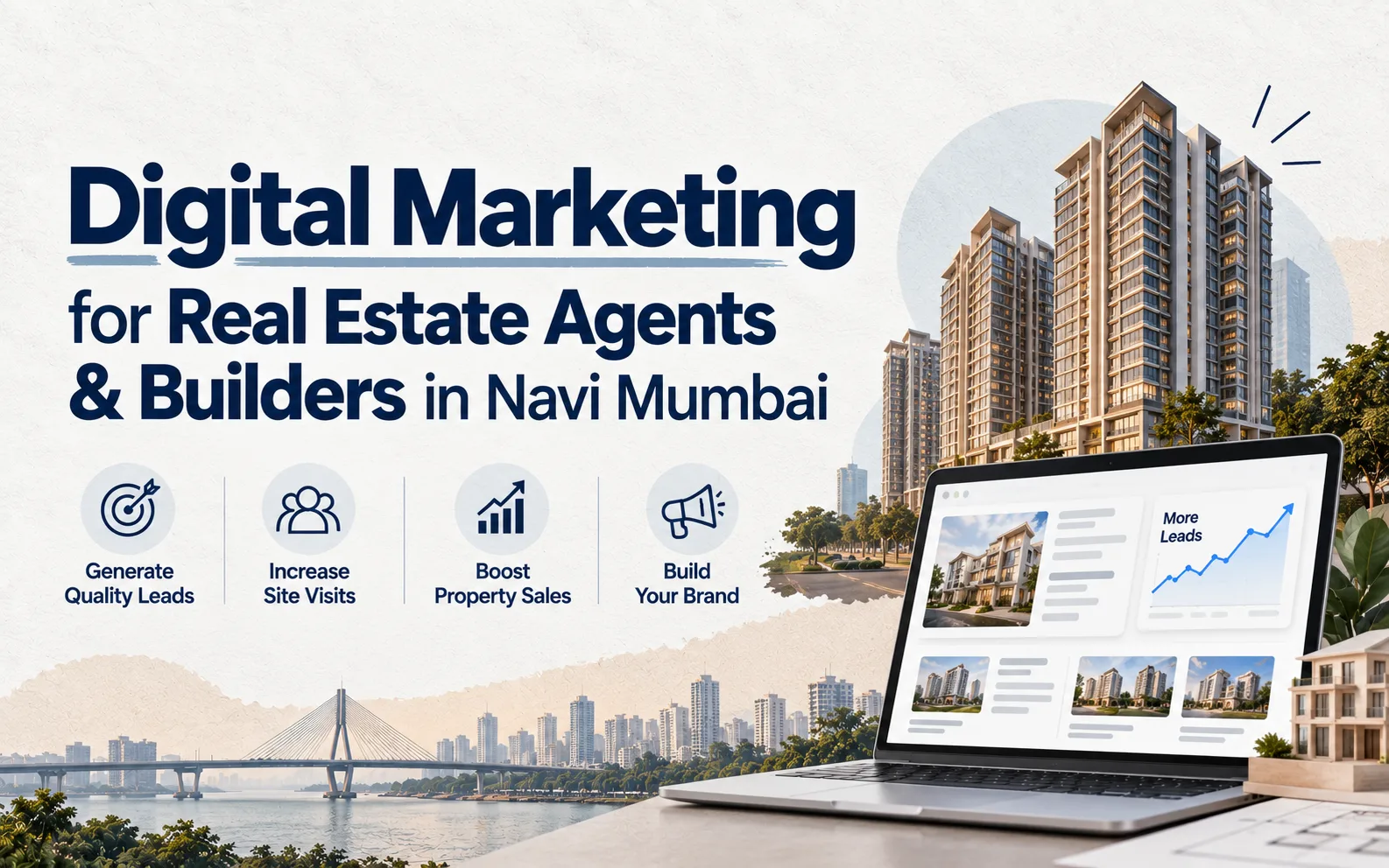 Digital Marketing for Real Estate Agents & Builders in Navi Mumbai