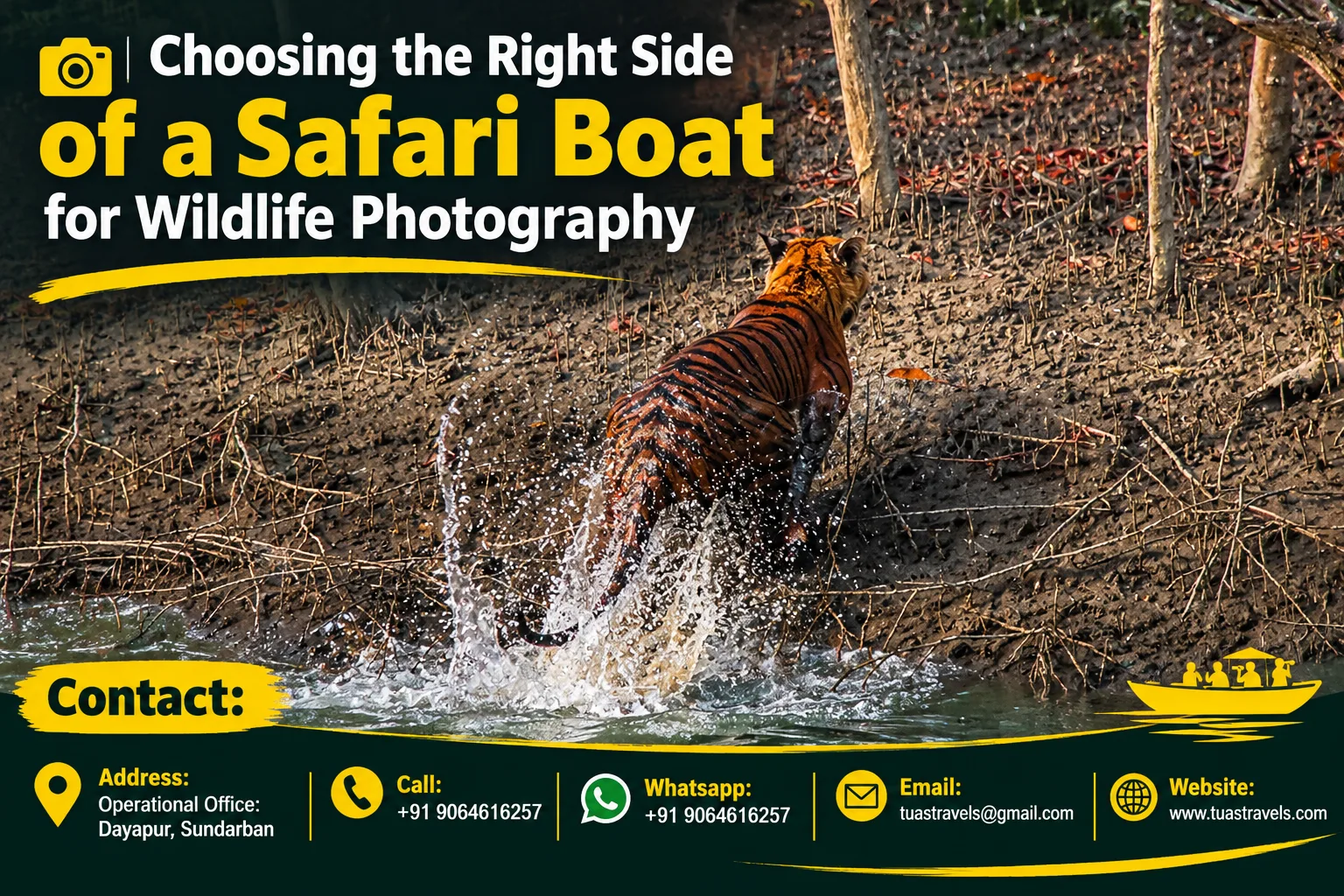 Choosing the Right Side of a Safari Boat for Wildlife Photography
