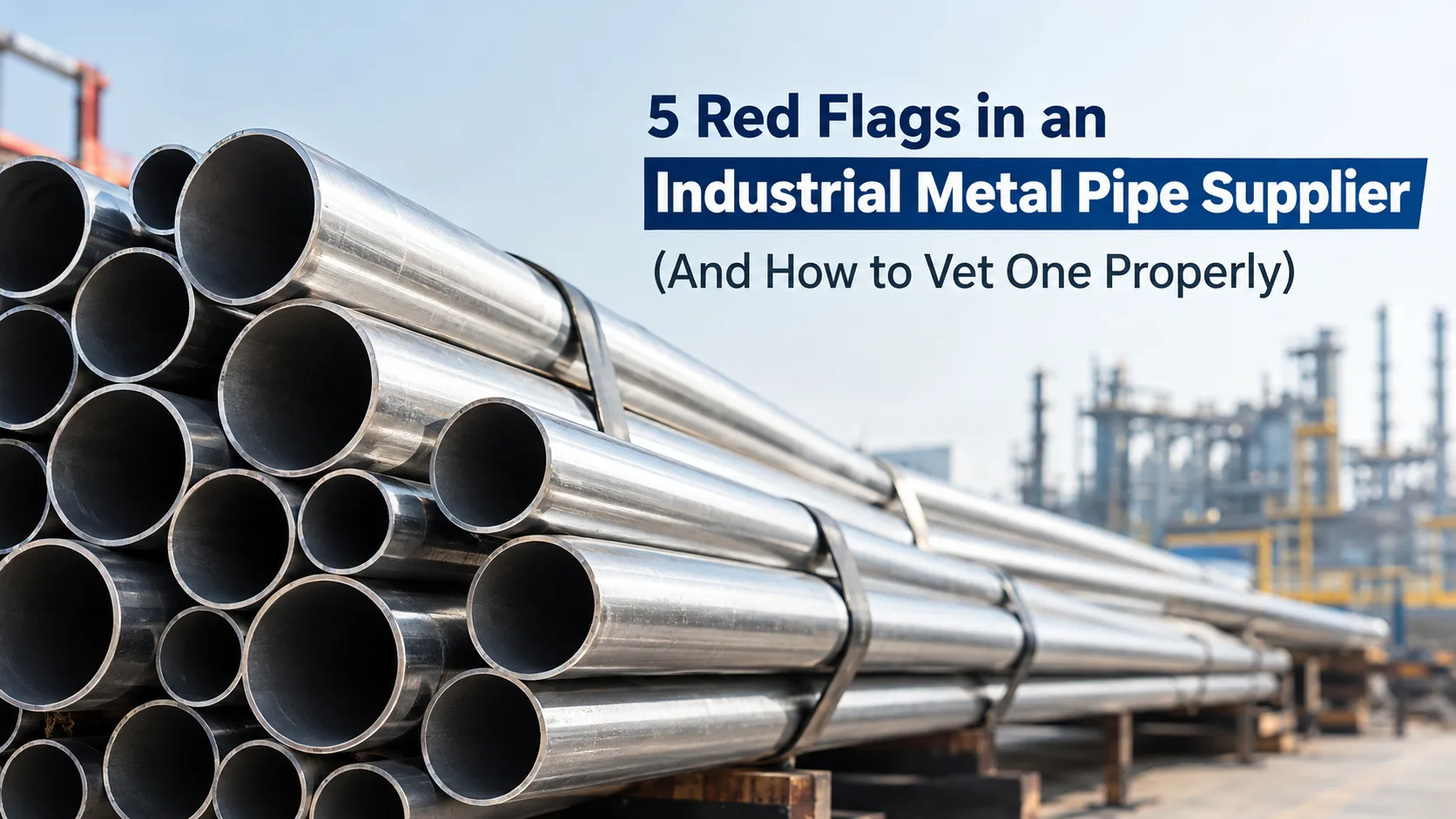 Industrial Pipe Flanges: 7 Reasons Why a Properly Selected Flange Can Still Leak