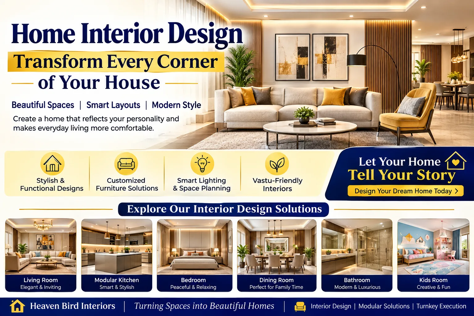 Home Interior Design: Create a Beautiful, Functional & Luxurious Living Space