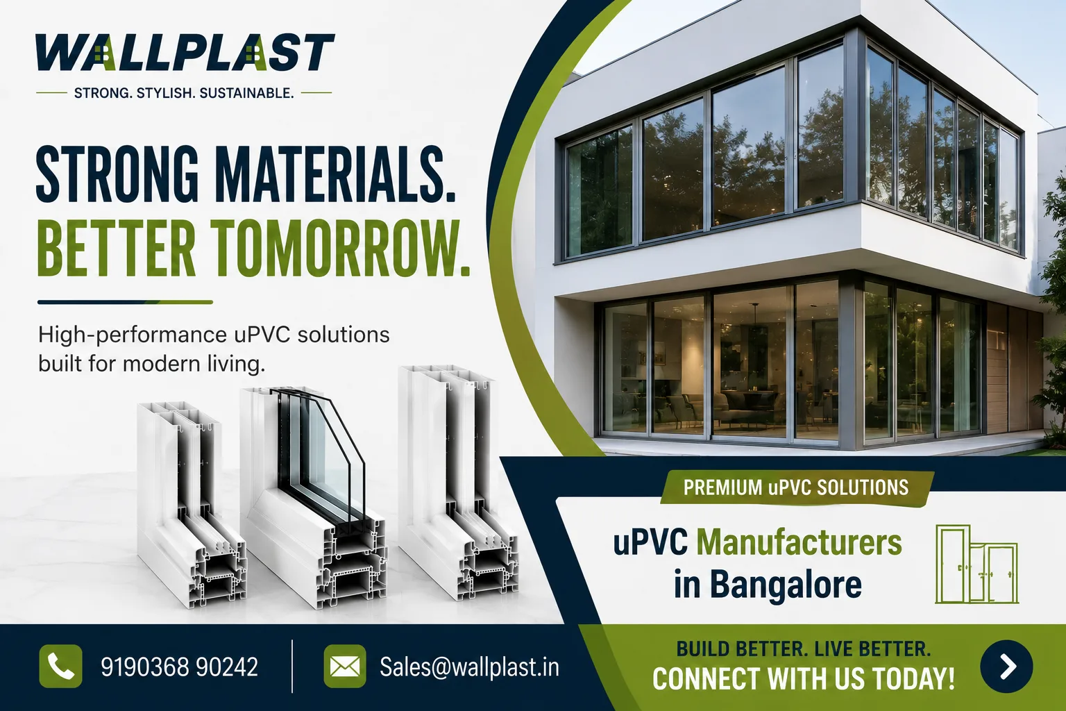 The Rise of uPVC Windows and Doors in Modern Bangalore Homes