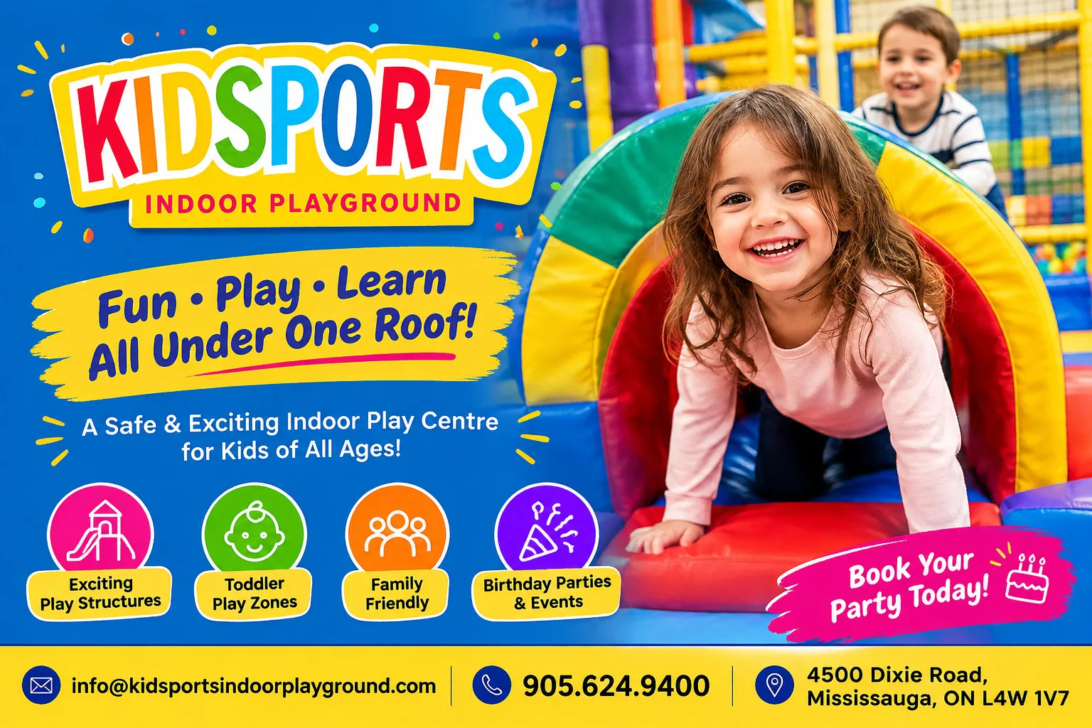 Experience Year-Round Family Fun at KidSports Indoor Playground