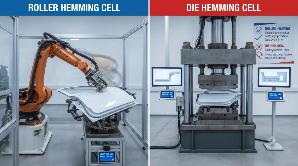 Roller Hemming vs. Die Hemming: Which Technology Is Right for Modern Automotive Production?