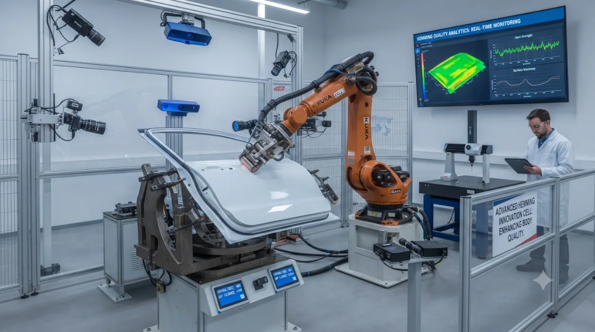 Beyond Panel Joining: How Advanced Hemming Equipment Improves Automotive Body Quality