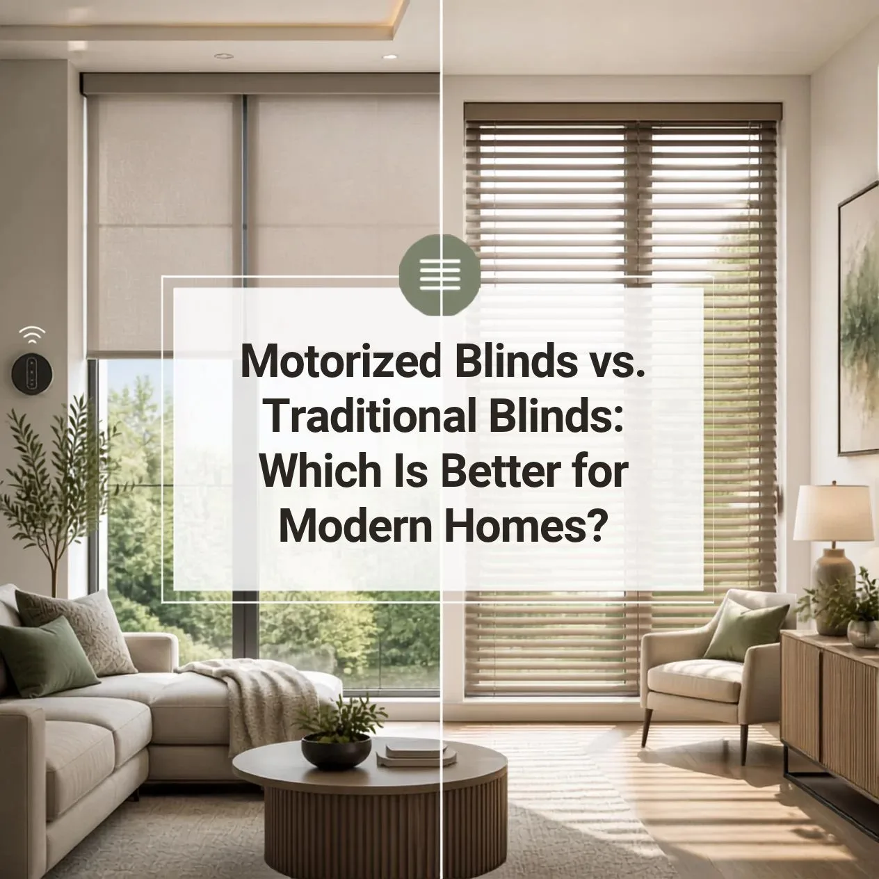 Motorized Blinds vs. Traditional Blinds: Which Is Better for Modern Homes?