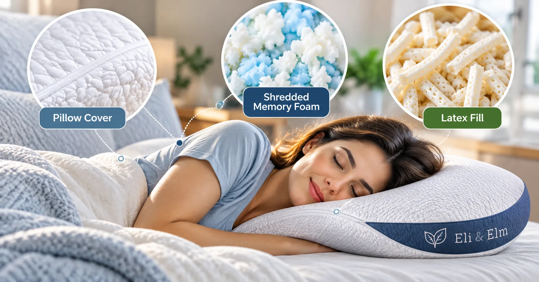 Why Pillow Covers and Fill Materials Matter for Side Sleepers