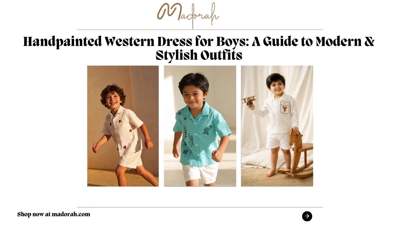 Handpainted Western Dress for Boys: A Guide to Modern & Stylish Outfits