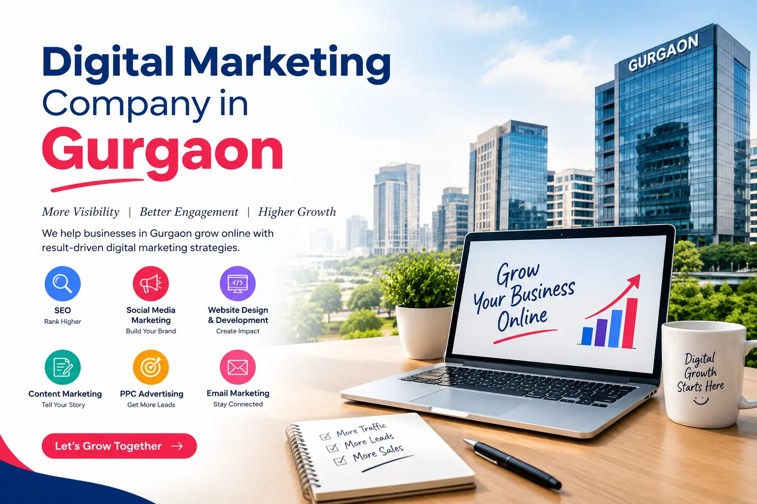 Digital Marketing Company in Gurgaon: Building a Strong Online Presence for Modern Businesses