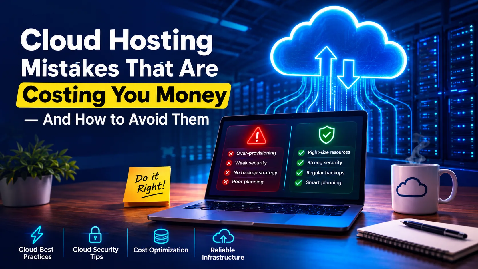 Cloud Hosting Mistakes That Are Costing You Money — And How to Avoid Them