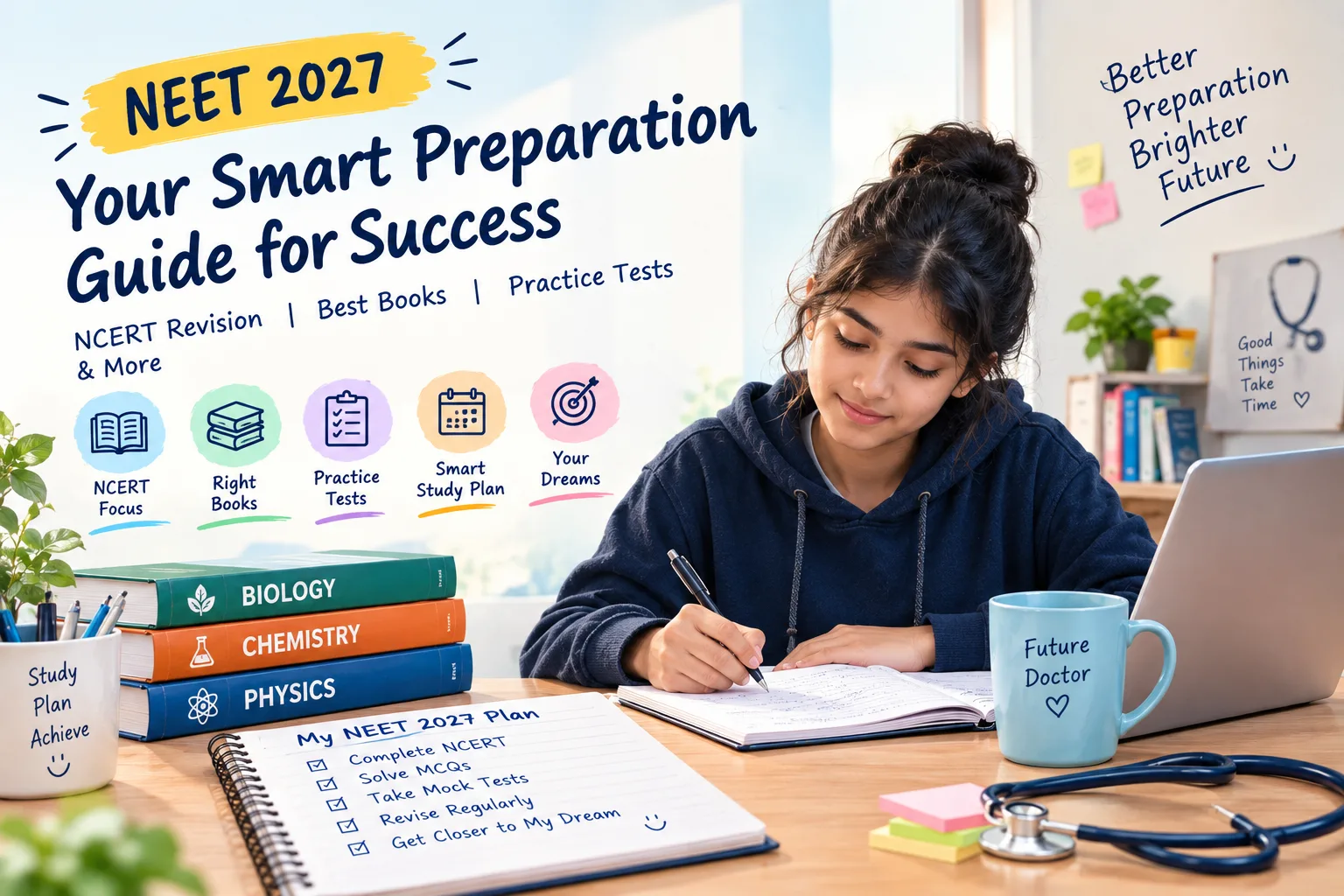 NEET 2027 and Board Exam Preparation: How to Balance NCERT, Revision and Mock Tests