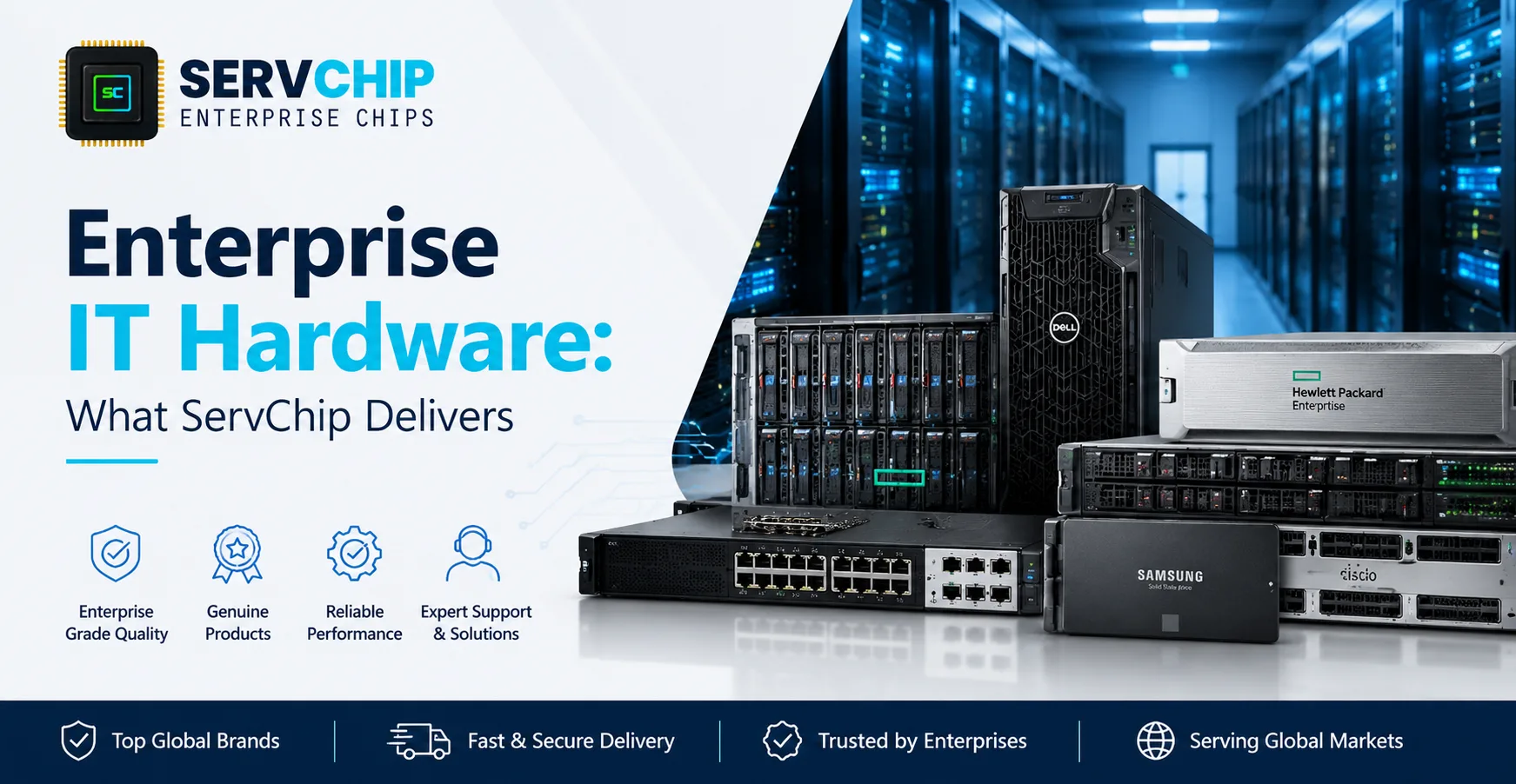 Enterprise IT Hardware: What ServChip Delivers