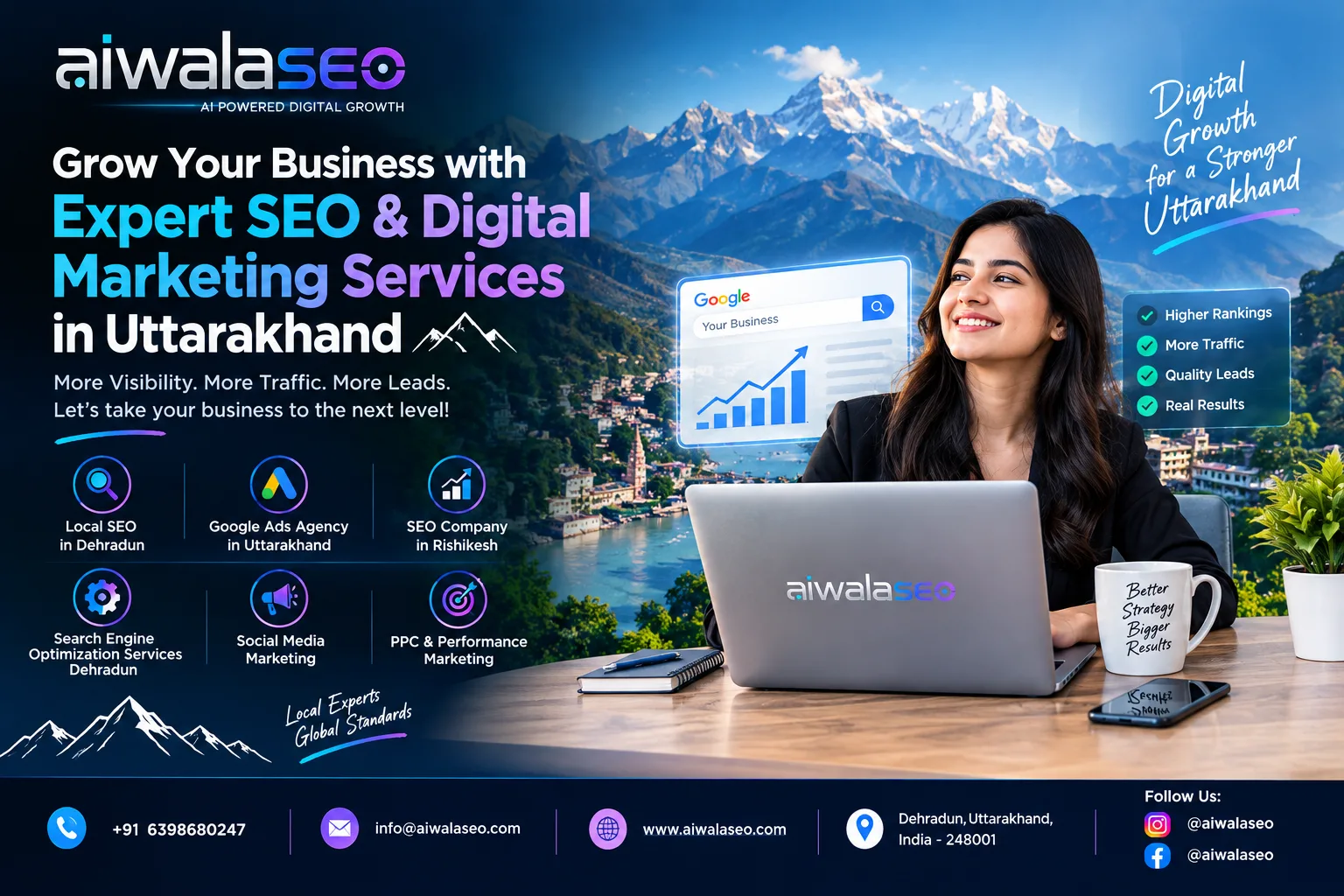 Grow Your Business with Expert SEO and Digital Marketing Services in Uttarakhand