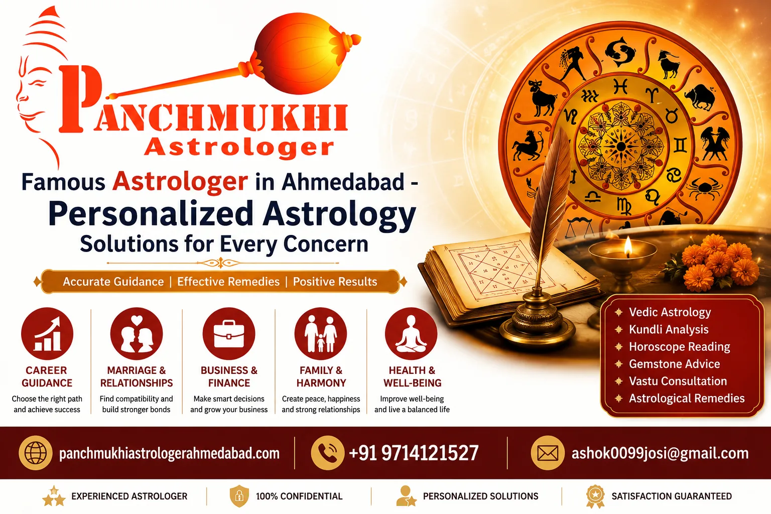 Astrologer in Ahmedabad: A Guide to Understanding Astrology and Finding the Right Guidance