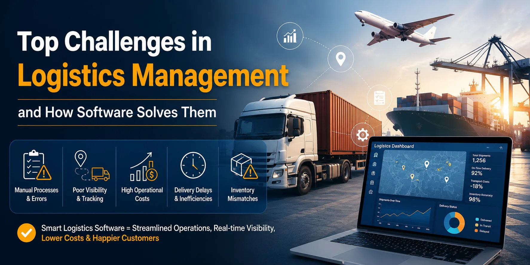 Top Challenges in Logistics Management and How Software Solves Them
