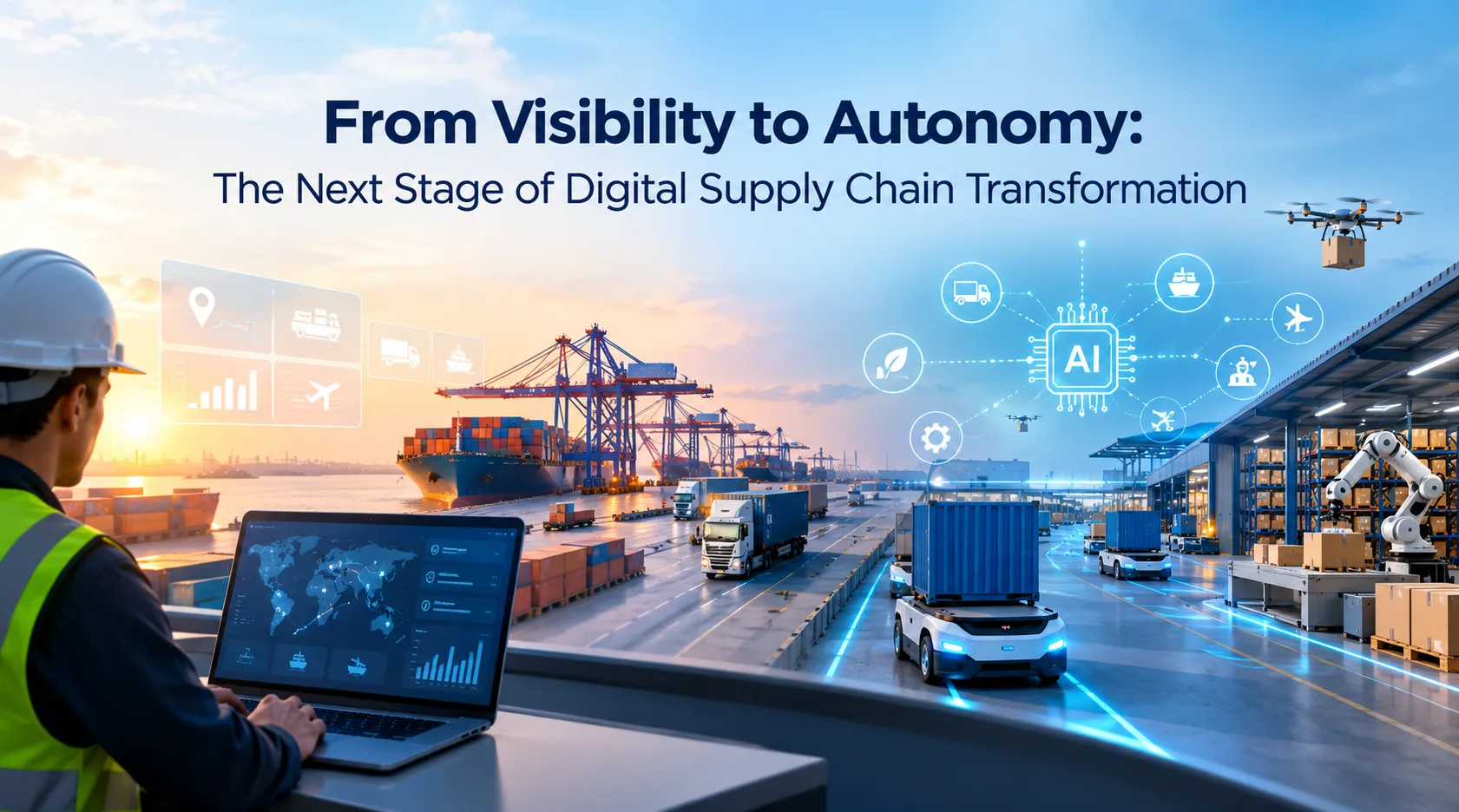 From Visibility to Autonomy: The Next Stage of Digital Supply Chain Transformation