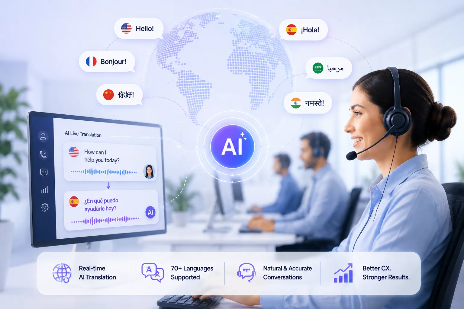 How Call Centers Are Using AI to Serve Customers in Every Language