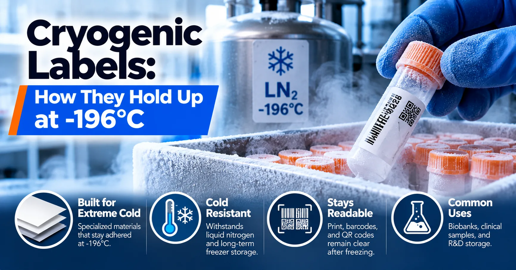 Cryogenic Labels: How They Hold Up at -196°C