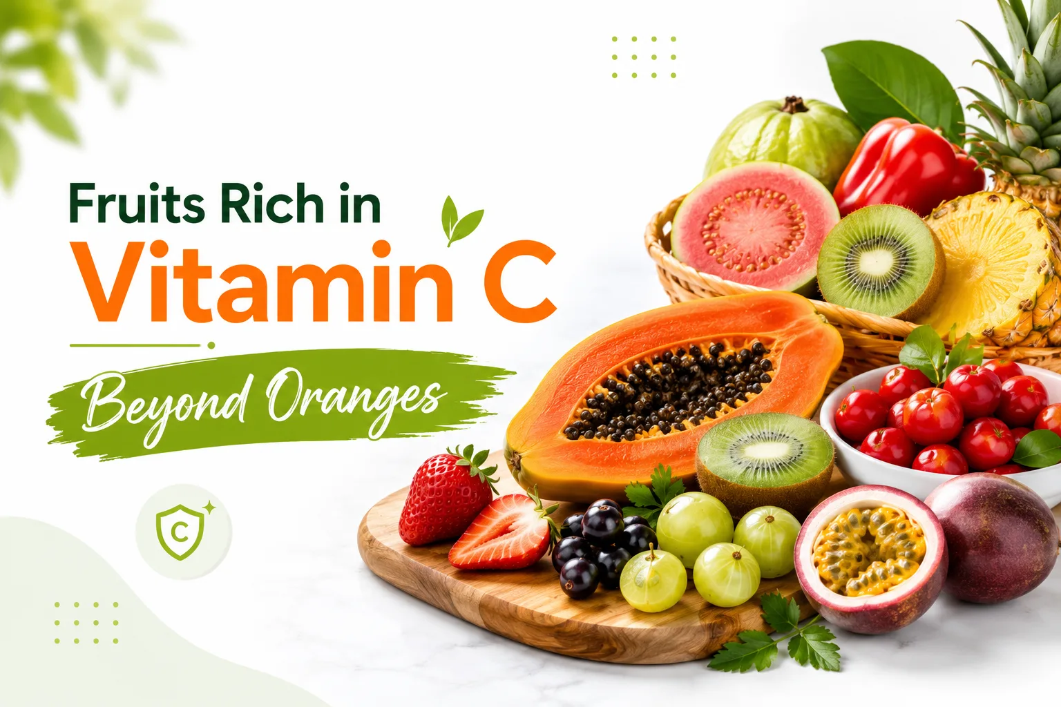 Fruits Rich in Vitamin C Beyond Oranges