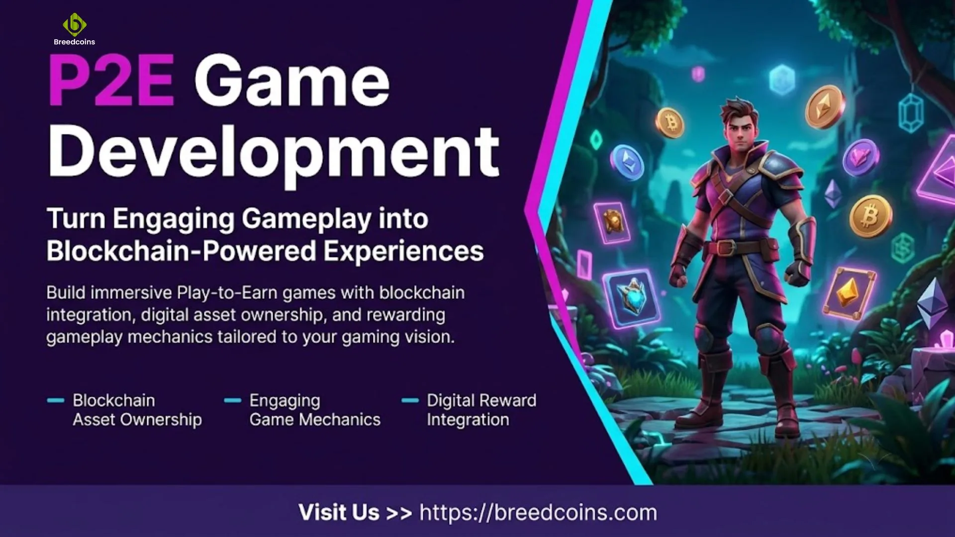 P2E Game Development for Building Blockchain Gaming Platforms