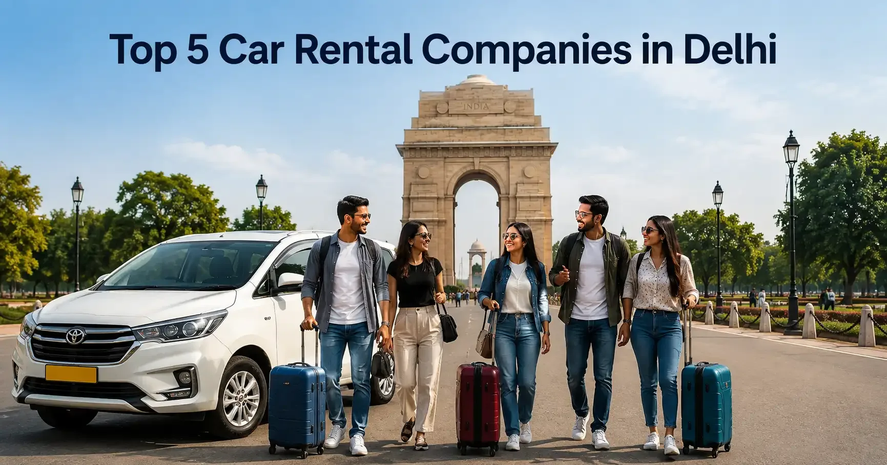 Top 5 Car Rental Companies in Delhi Compared (2026)