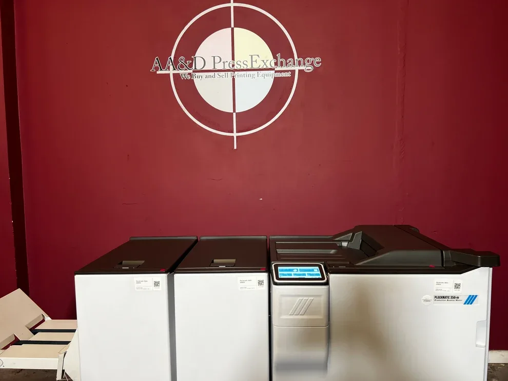 Plockmatic 350-M Booklet Maker for Sale – 85K Meter