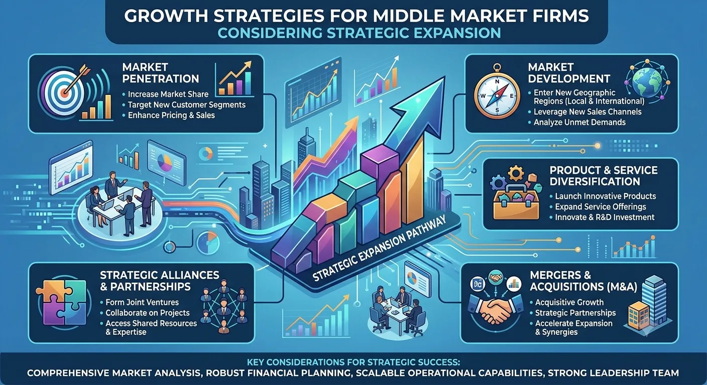 Growth Strategies for Middle Market Firms Considering Strategic Expansion