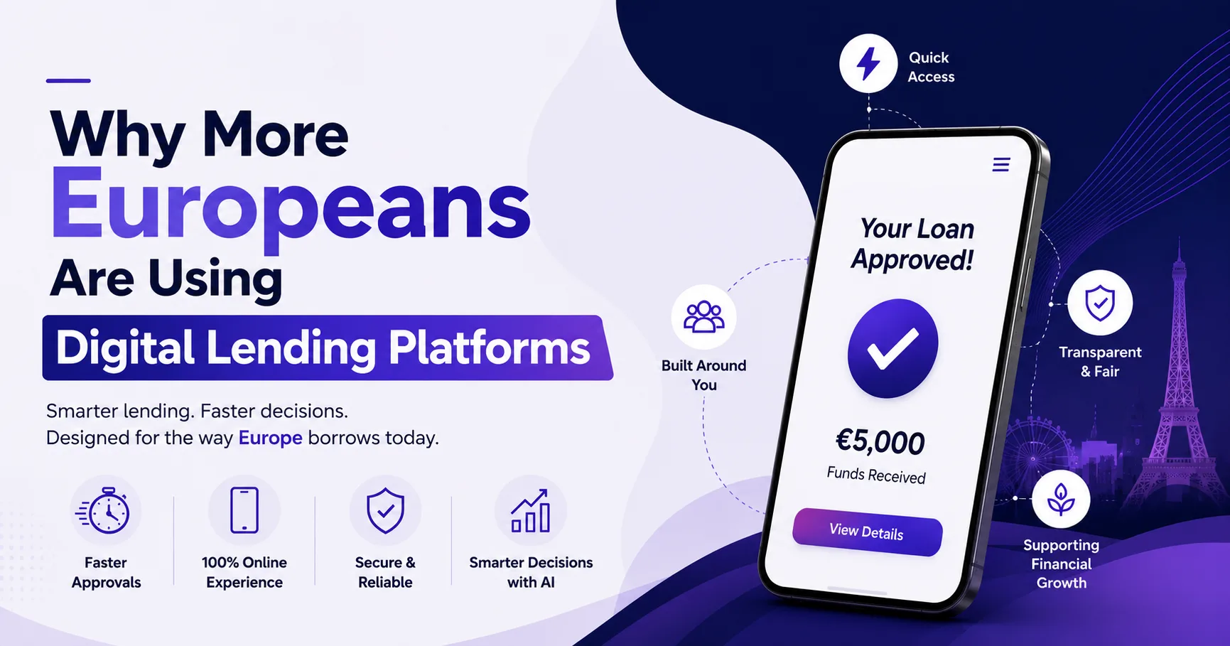 Why More Europeans Are Using Digital Lending Platforms
