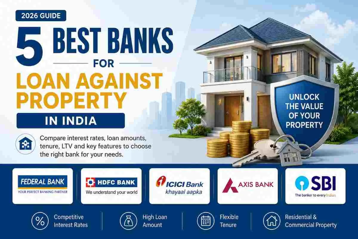 5 Best Banks for Loan Against Property in India