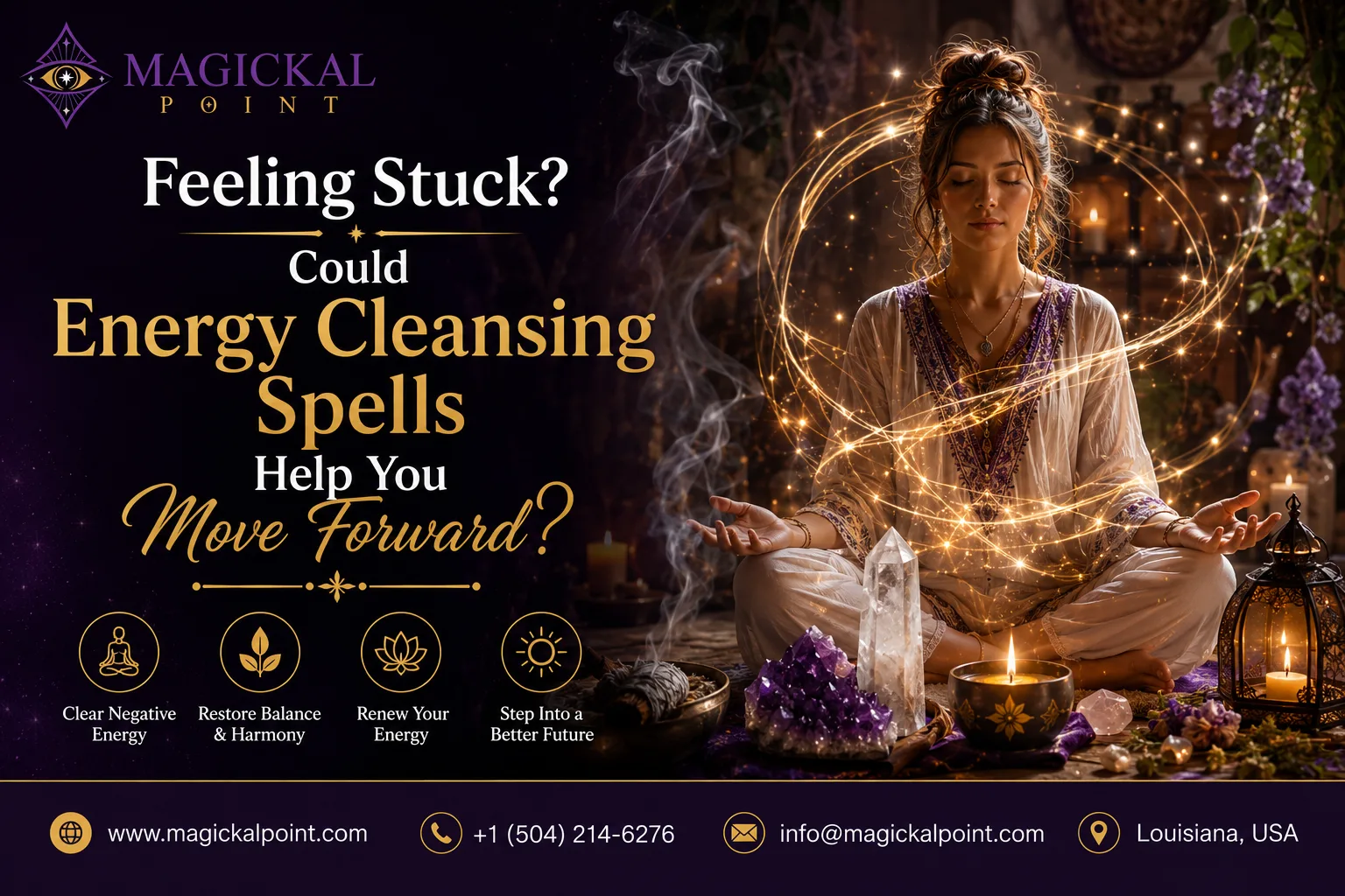 Restore a Sense of Balance With Energy Cleansing